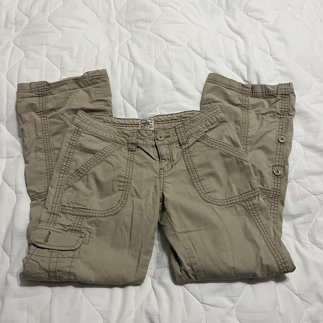 Y2K Aeropostale low rise cargo pants FULL... Depop