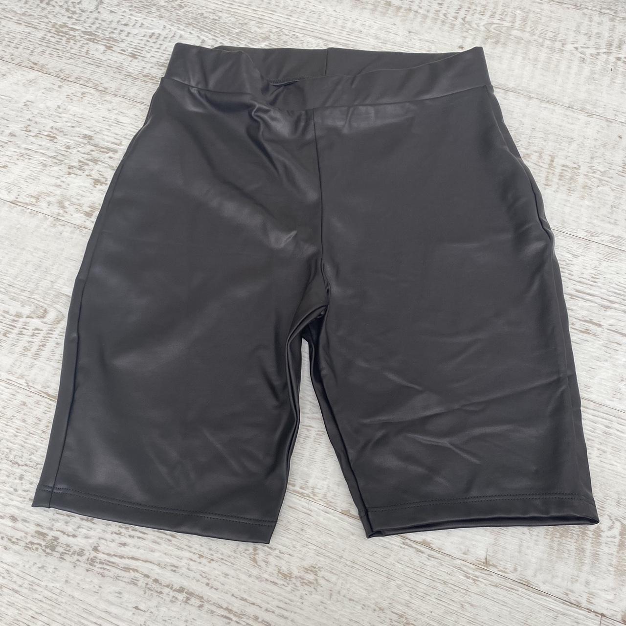 Pvc asos cycling shorts size 10 new Depop