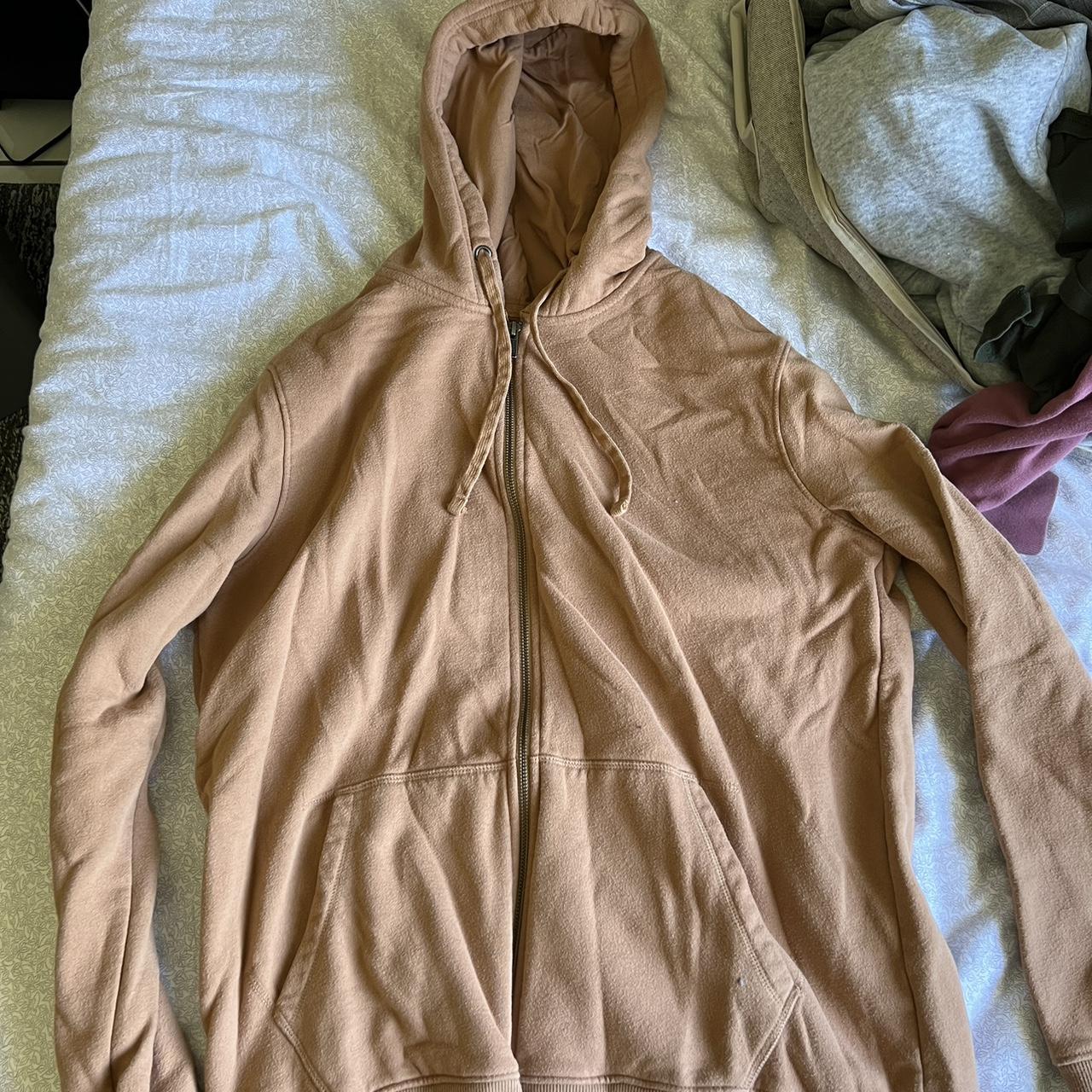 Goodfellow Zip up Hoodie size L Depop