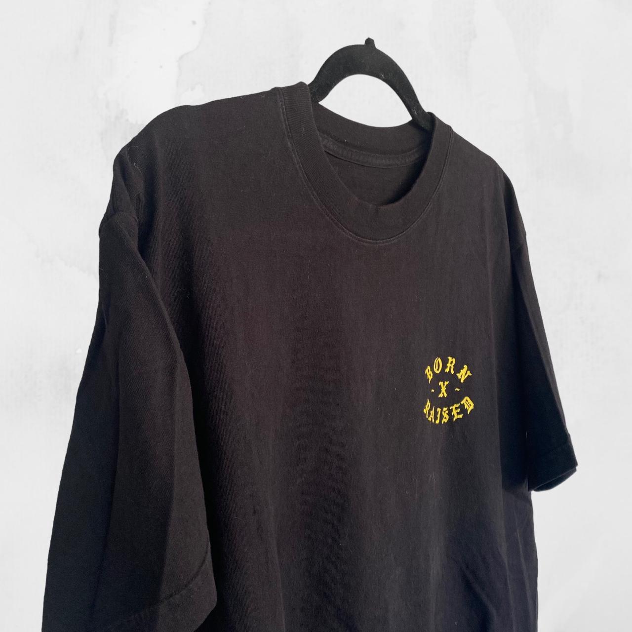 Born x Raised Men's Black and Yellow T-shirt (4)