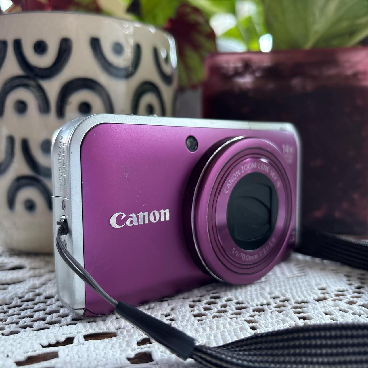 CANON PowerShot A3500 IS Purple digital camera 16 | Depop