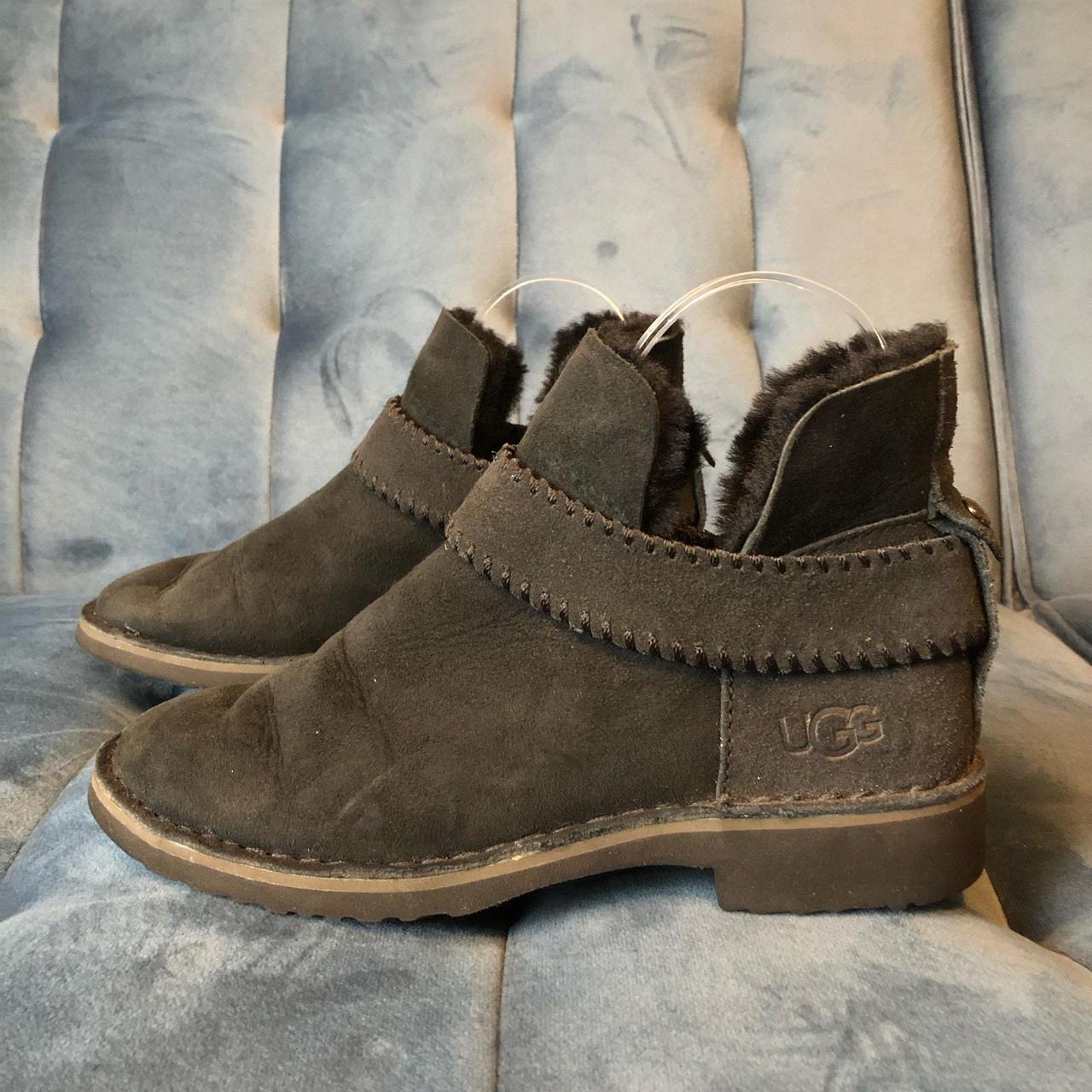 UGG McKay Booties Black Ankle Booties Suede. Depop