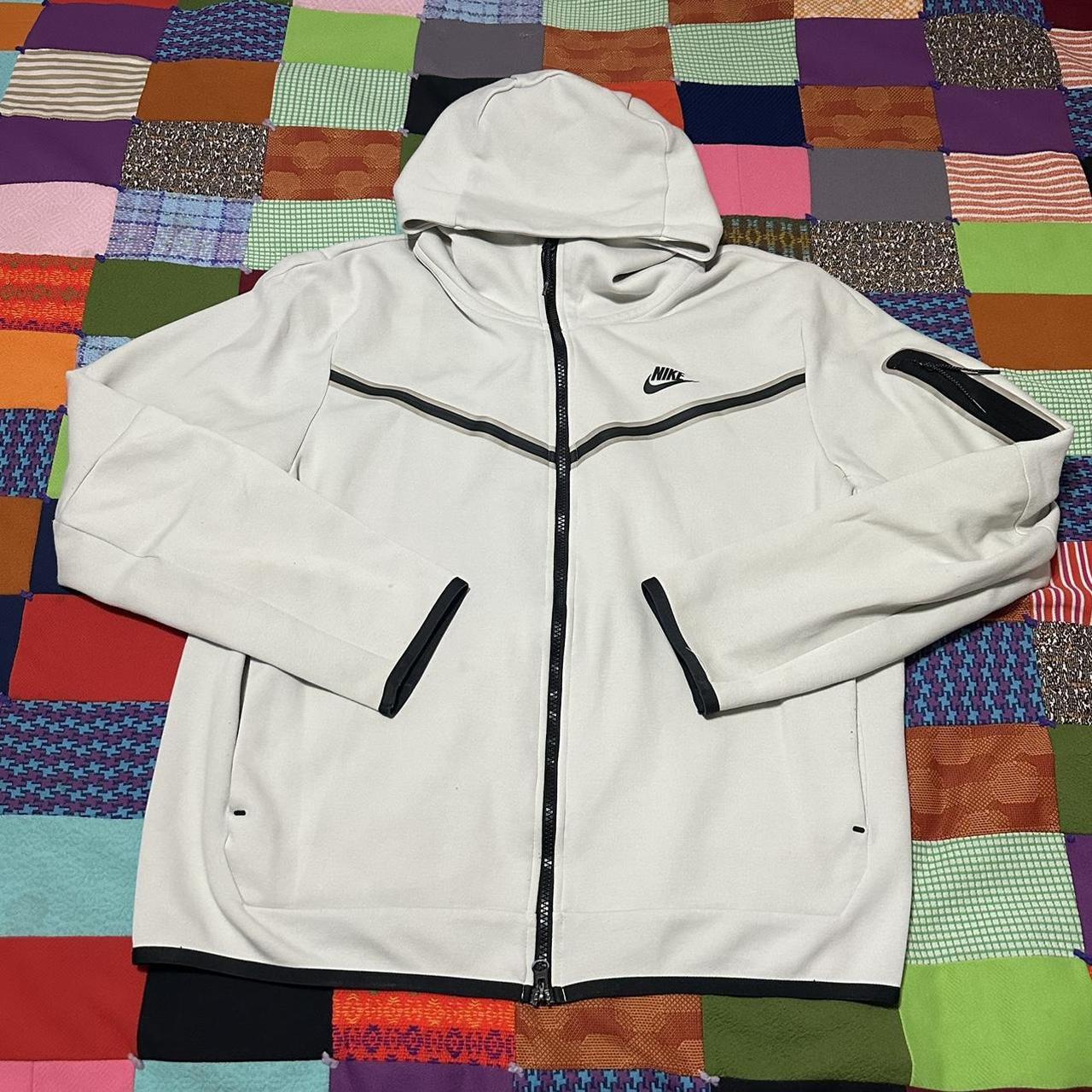 mens beige nike hoodie