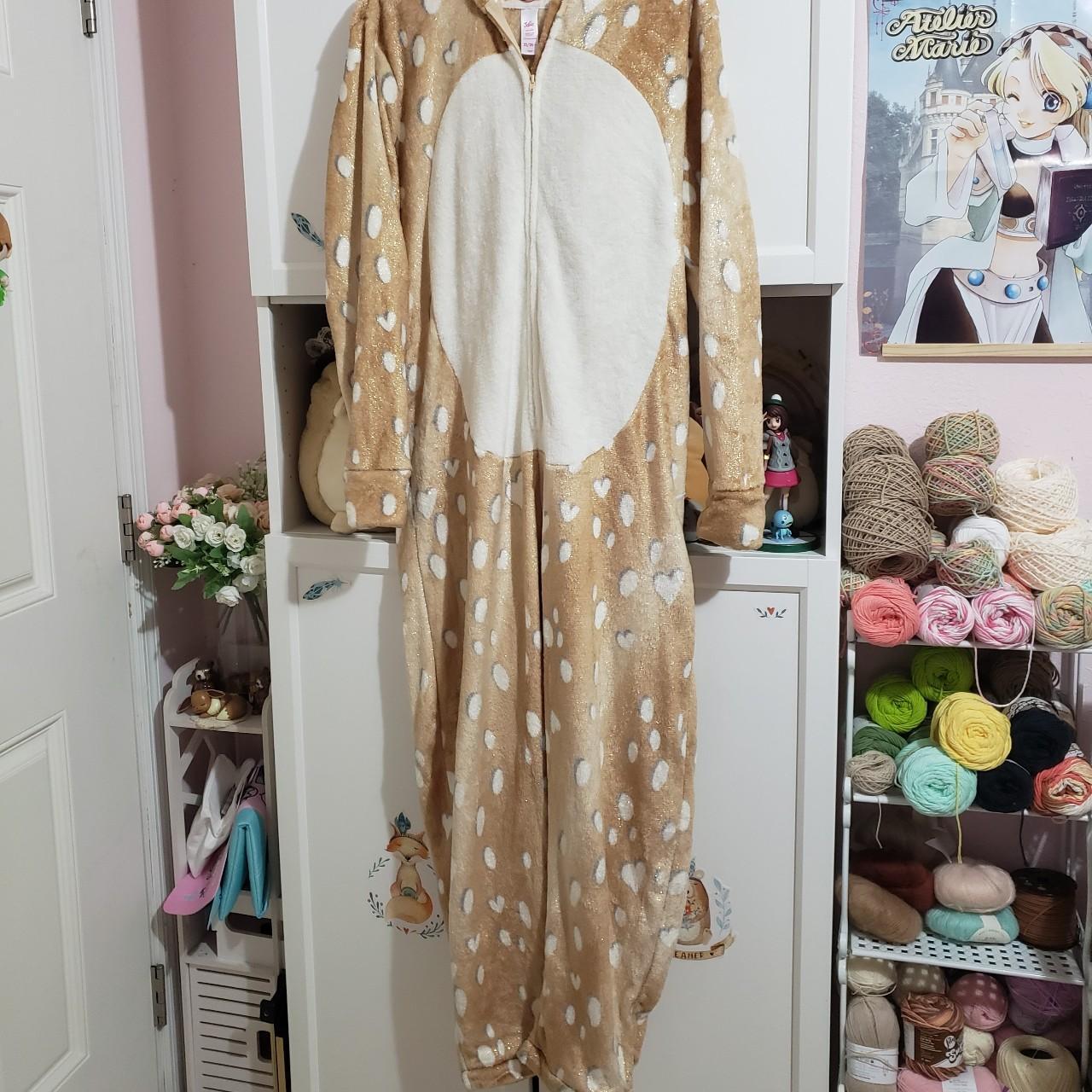 Justice 22 24 Plus Deer Pajama Suit It Fits Me As A Depop   P0 