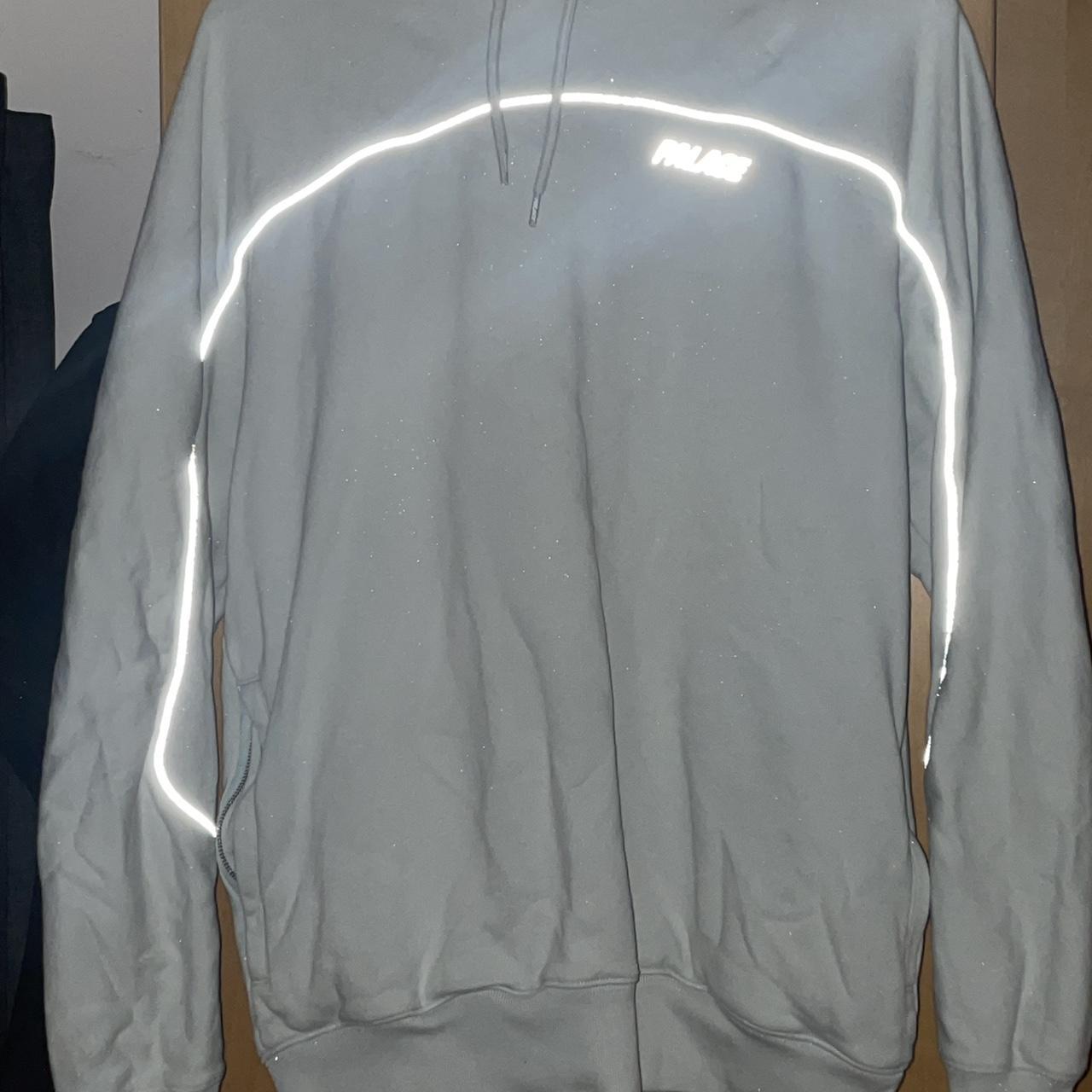 Palace Reflecto Hoodie pale blue