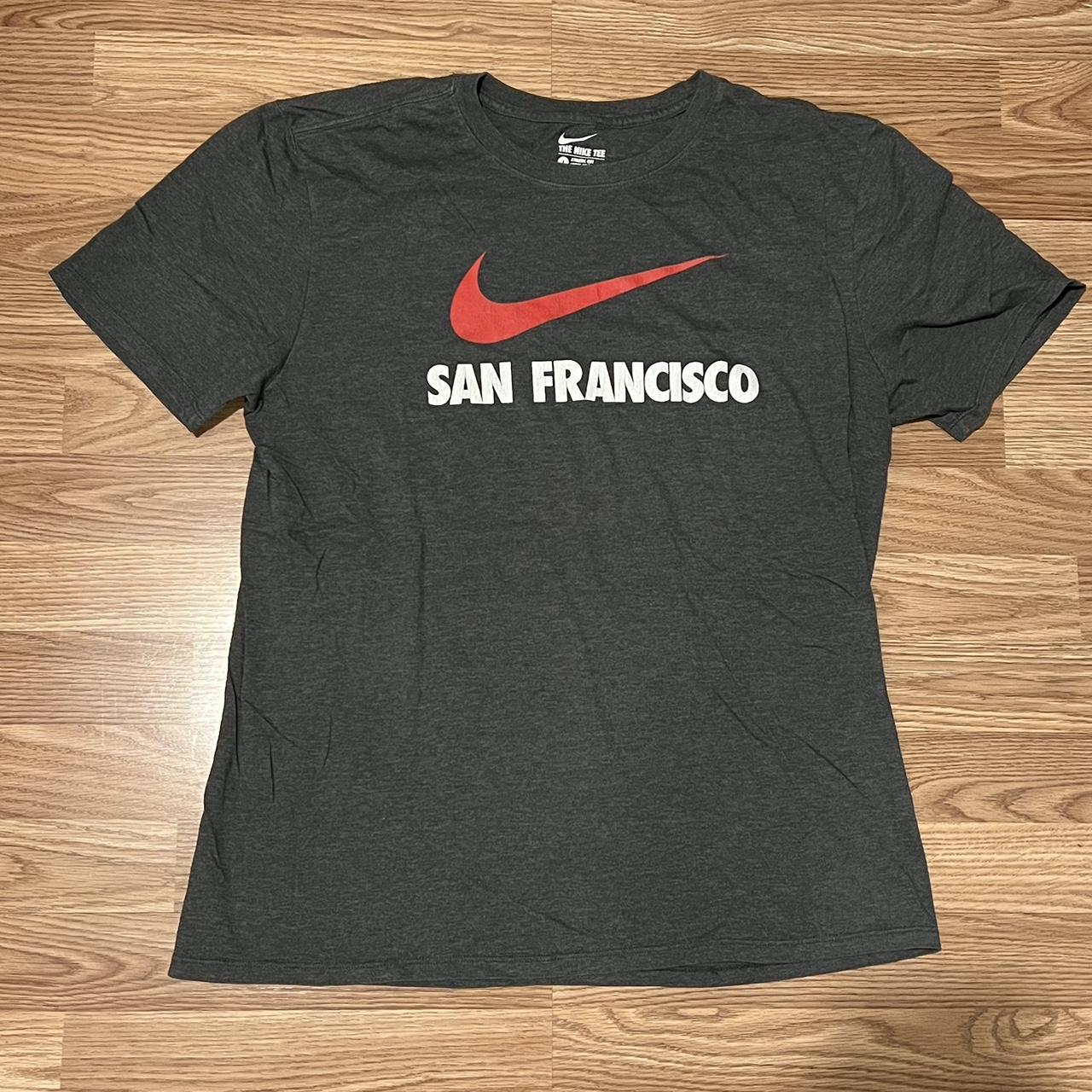 San Francisco 49ers Destroyed Tee San Francisco - Depop