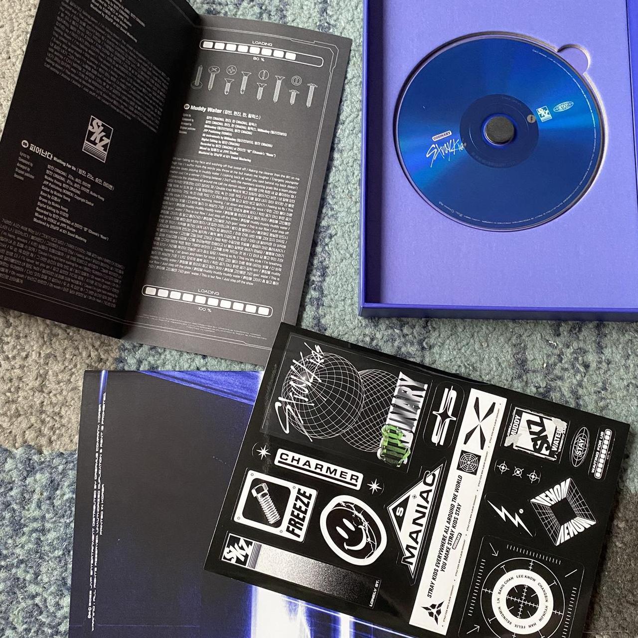 Stray Kids Skz Oddinary Blue Version Photobook Cd - Depop