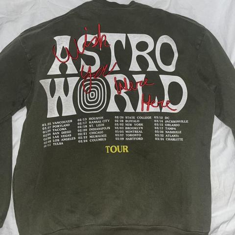 Astroworld tour sweatshirt best sale