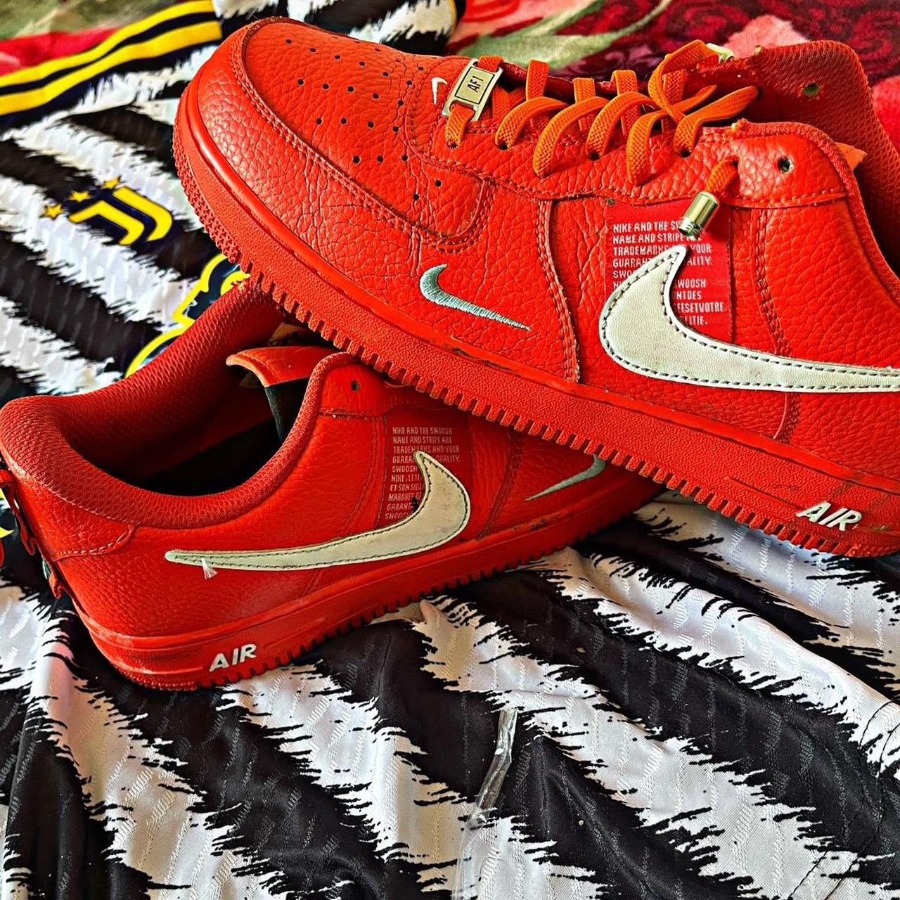 nike air force utility red