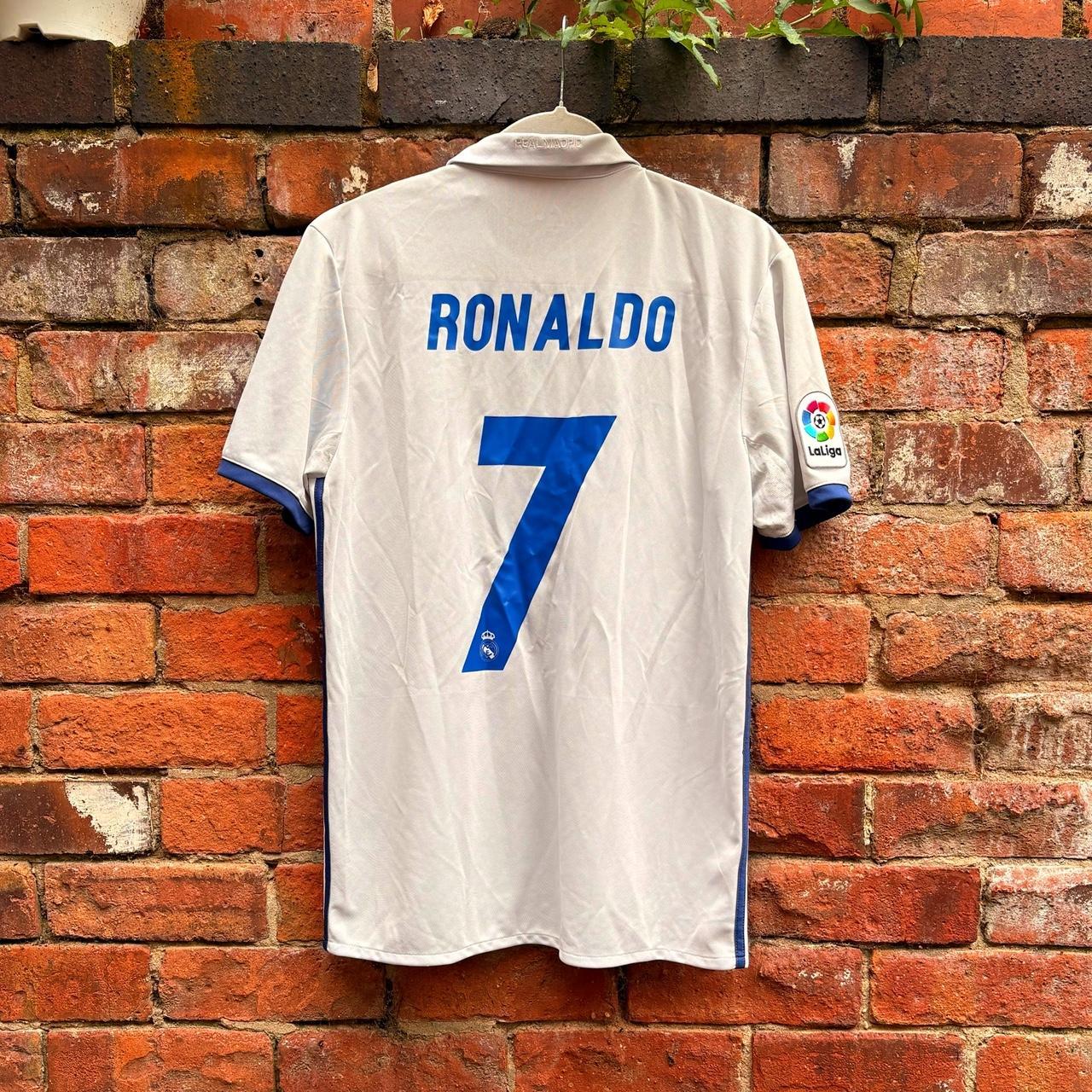 Real Madrid x Adidas 16/17 Authentic Football Home | Depop