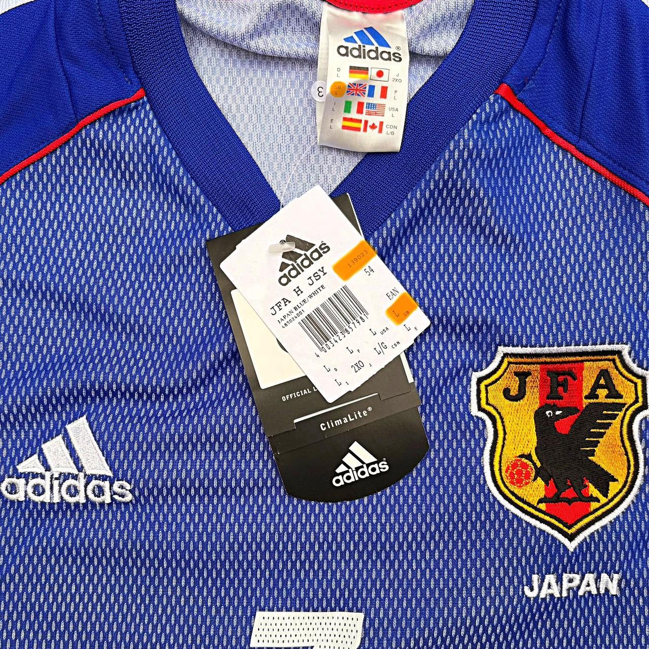 激レア adidasアディダス 日本代表 02（H）ゲームシャツ UK製 激レア adidasアディダス 日本代表 02（H）ゲームシャツ UK製