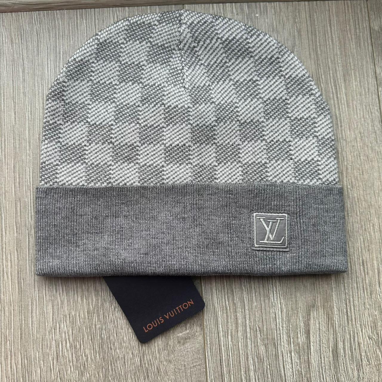 Louis Vuitton Men's Grey Hat | Depop