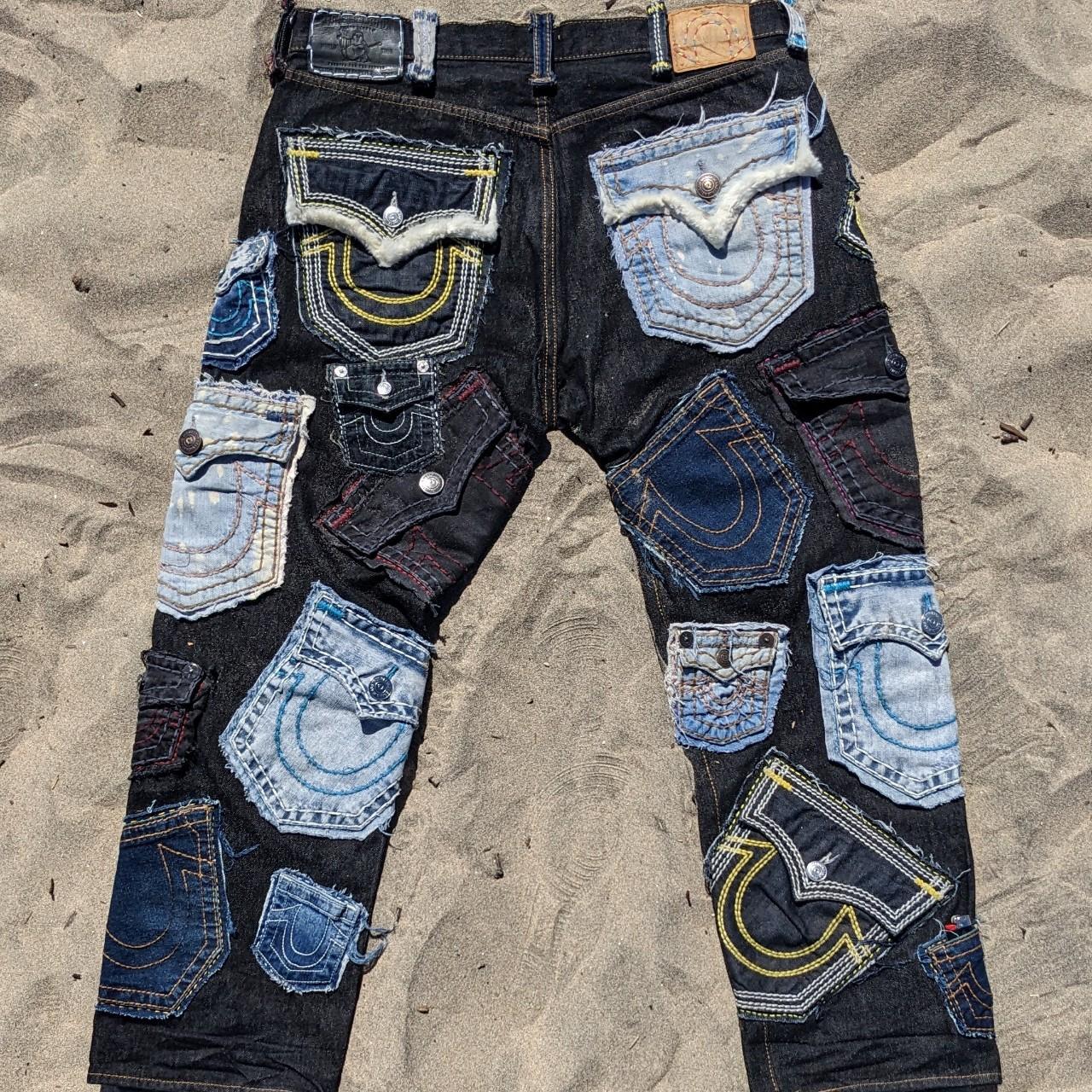 Custom true cheap religion jeans