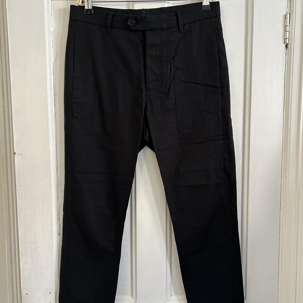 AllSaints Men's Black Trousers | Depop