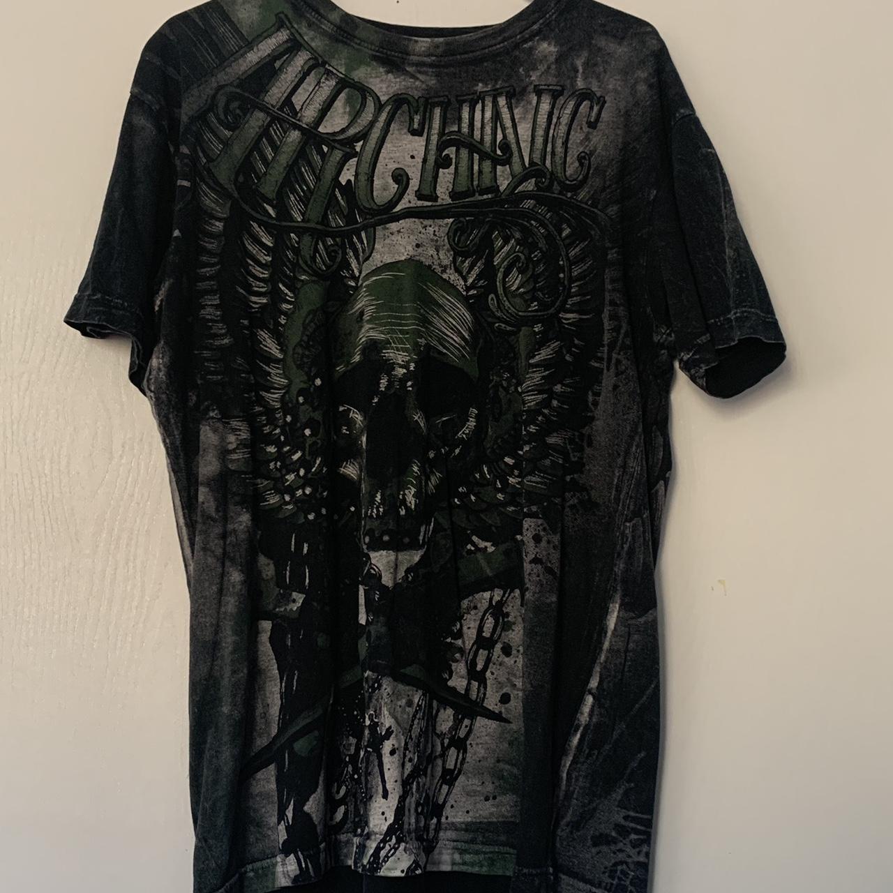 green/black archaic shirt fire asf brand new... - Depop