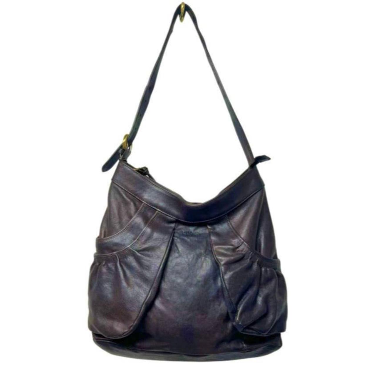 RADLEY Women Hobo Leather Brown Shoulder Double Handle Bag