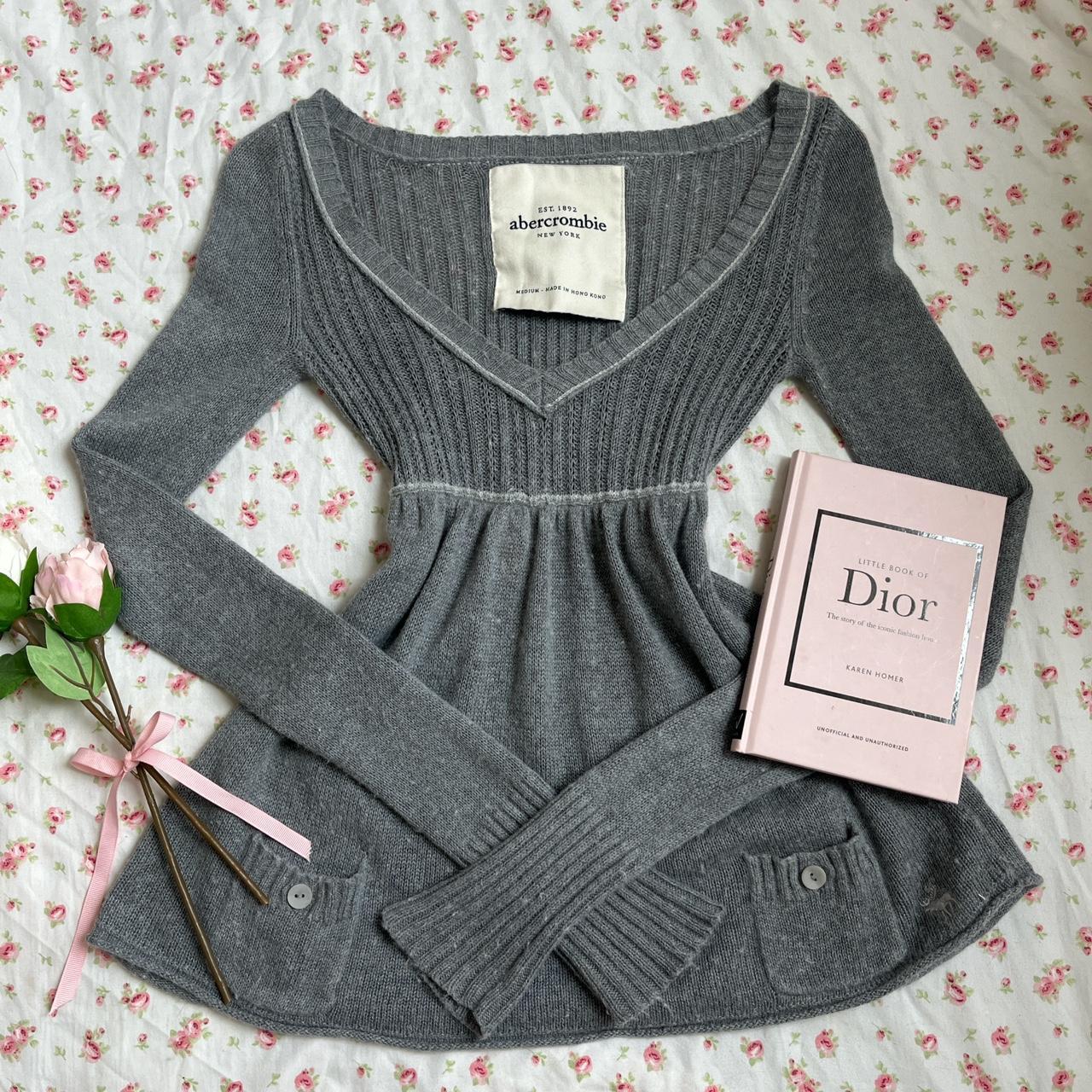 Abercrombie And Fitch Babydoll Sweater Top Bella Depop