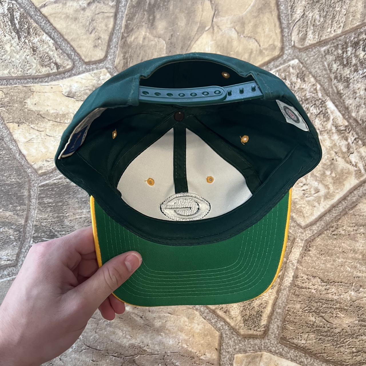 NFL Men's Green and Yellow Hat | Depop