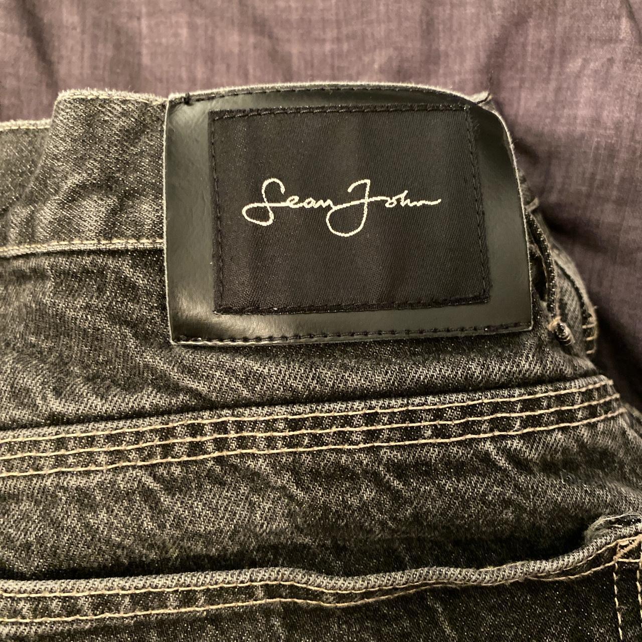 Sean John Men's Black and Grey Jeans (4)