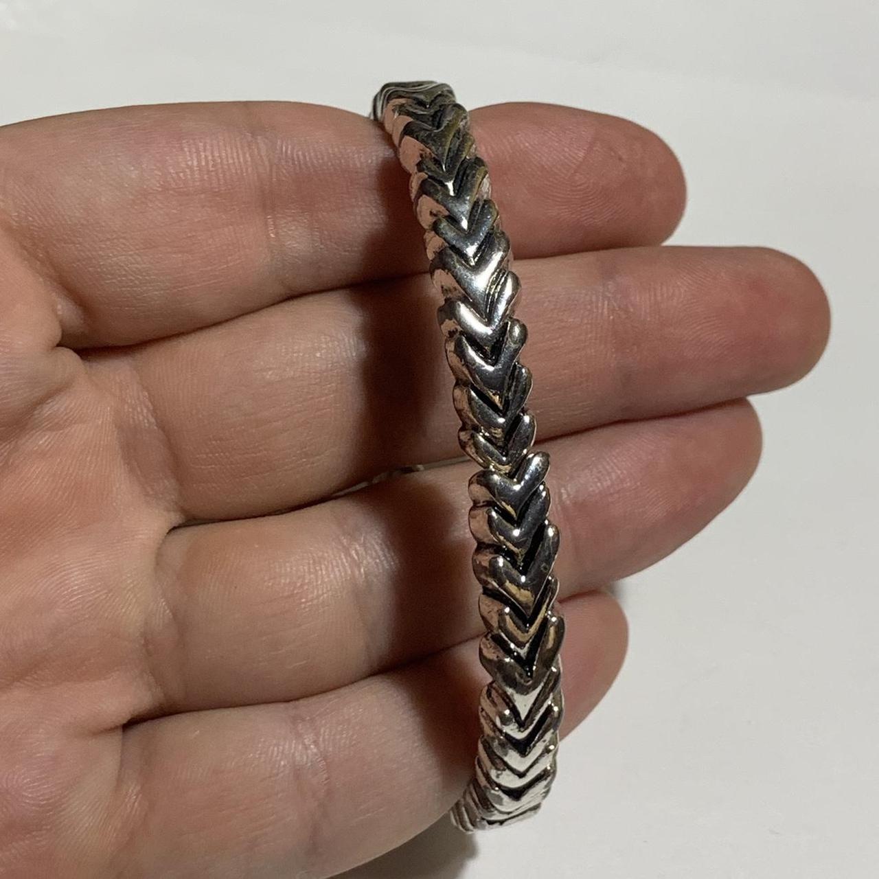 Y2K Premier Designs Silver Tone Stretch Depop - Main Image