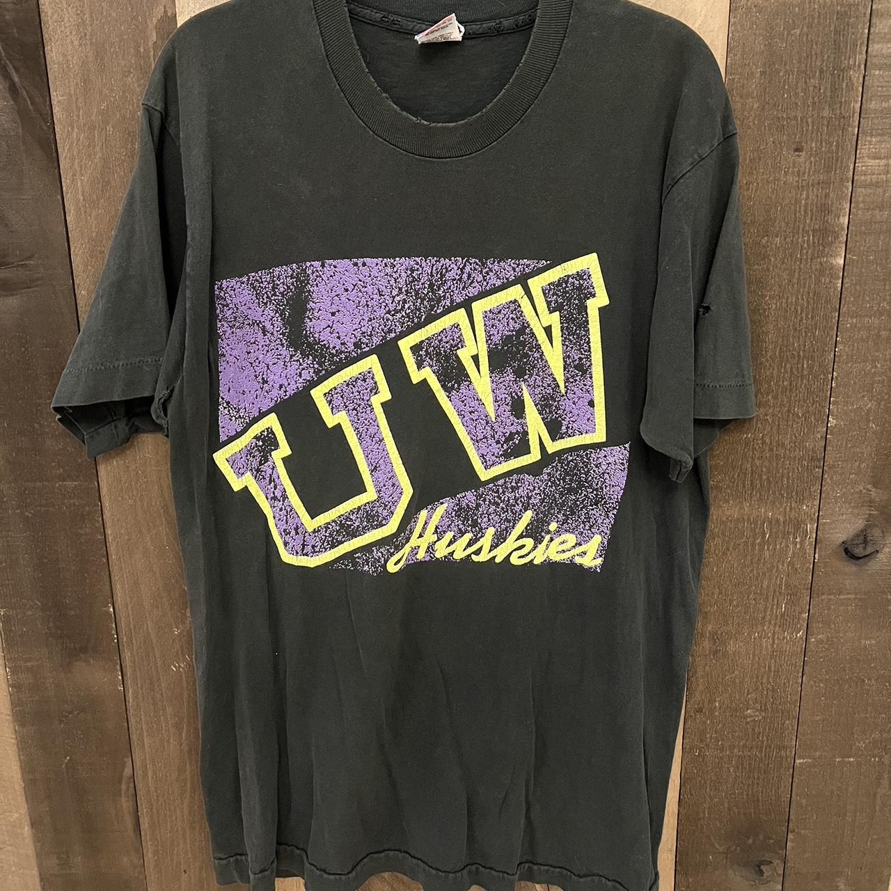 Vtg nike uw washington huskies baseball jersey men - Depop