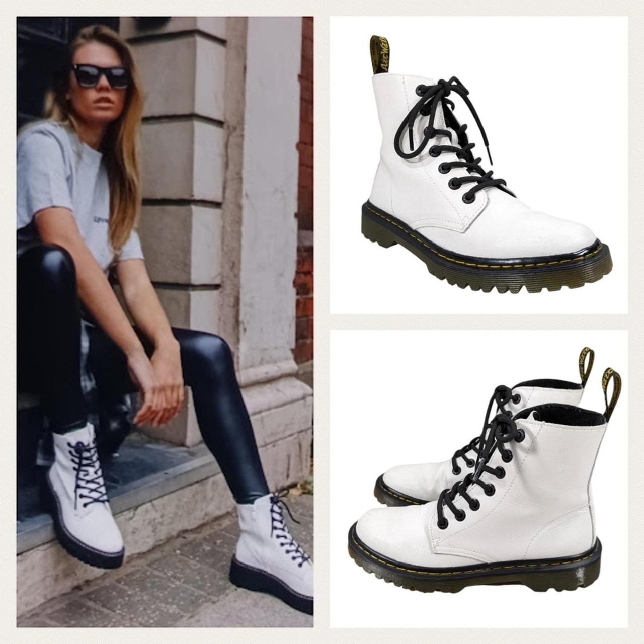 Dr. Martens Luana Combat Boots Size 7M FEATURES