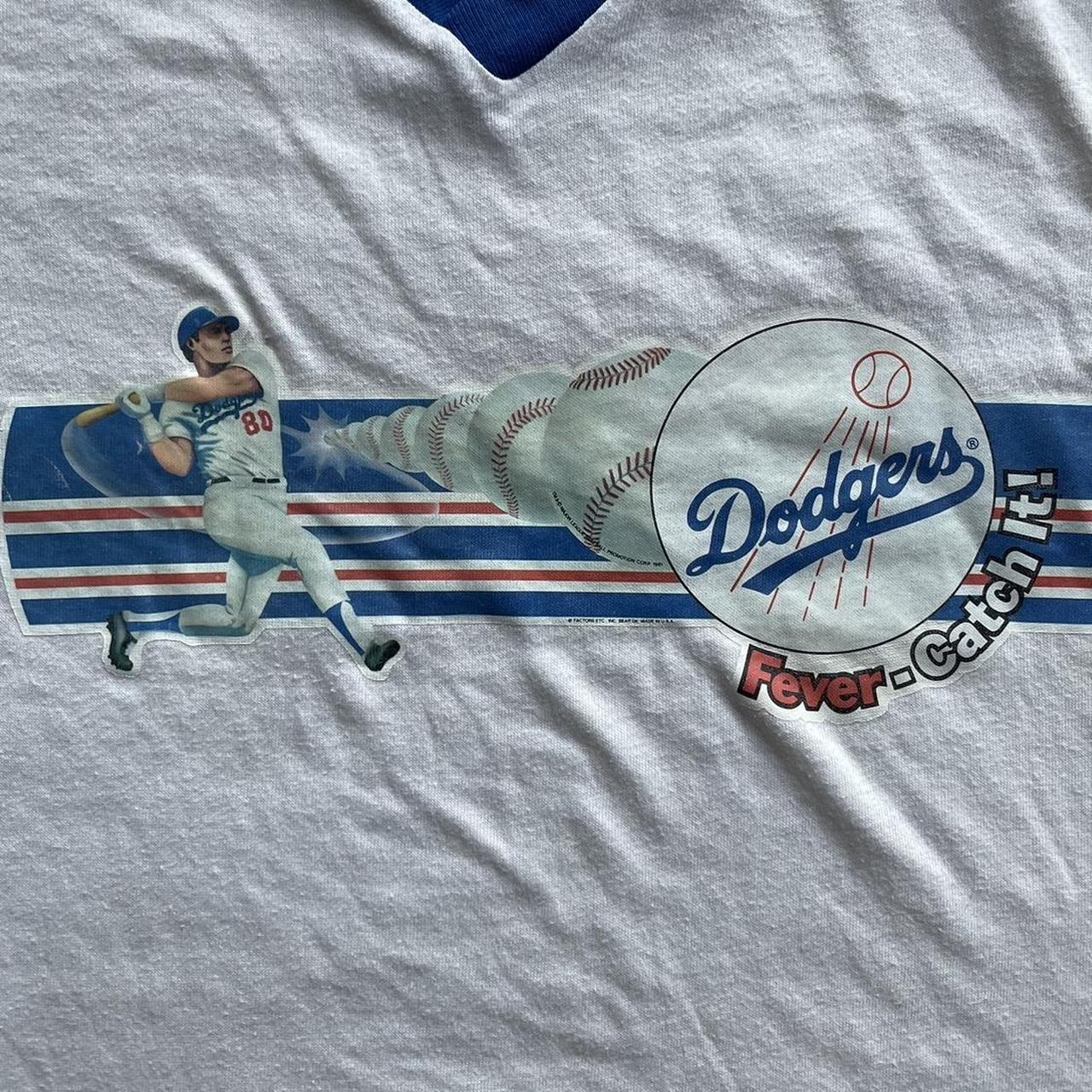 LA Dodgers 1981 Vintage T-shirt in size XL for Mens! - Depop