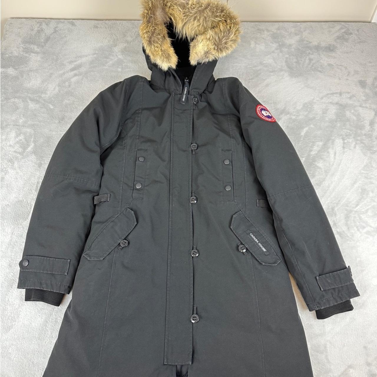 Canada Goose Kensington Parka Black Down Women’s... - Depop