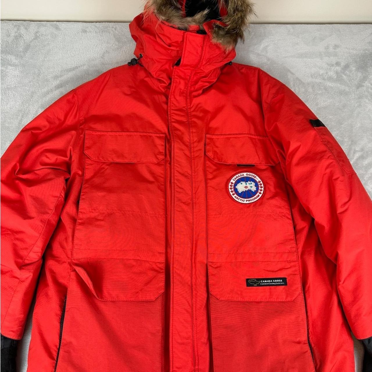 Canada Goose Red Expedition Parka Down Jacket 4565M