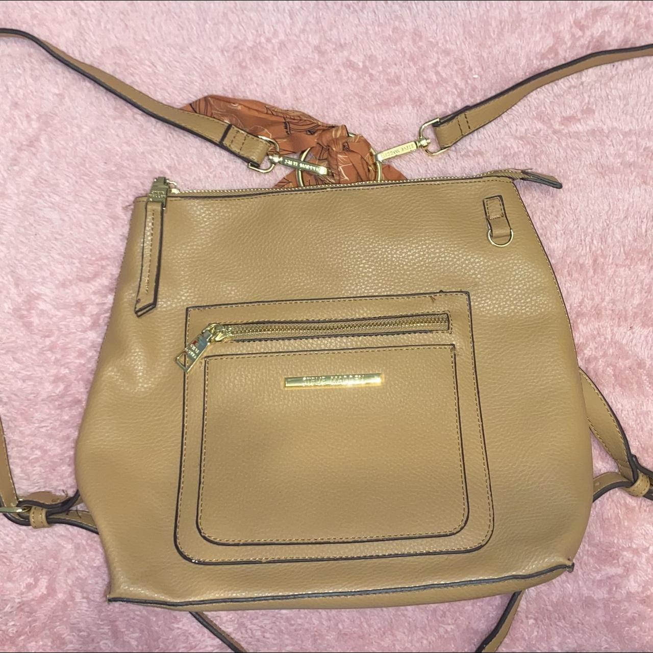 Steve madden tan discount purse