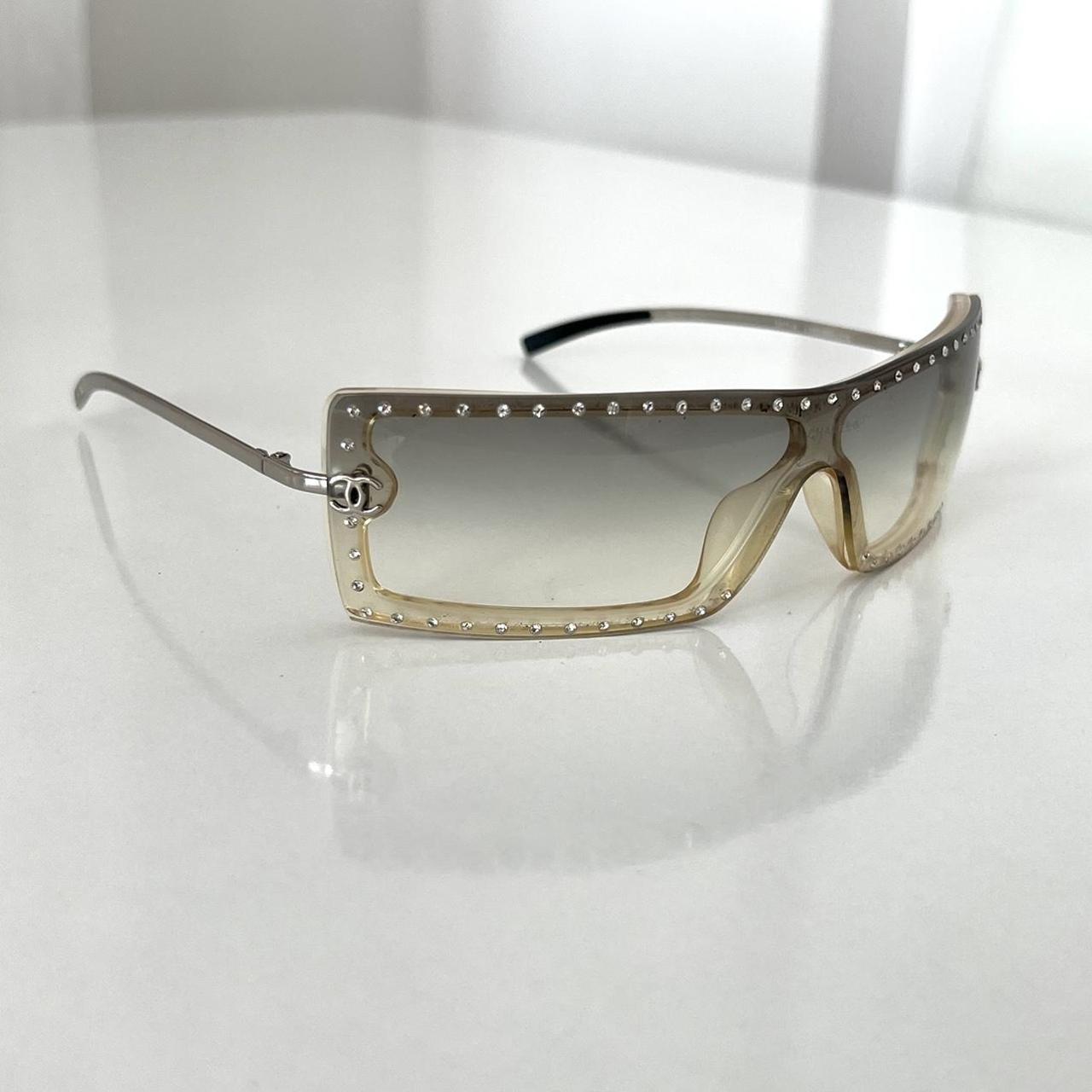 Original vintage chanel sunglasses 7/10 condition - Depop