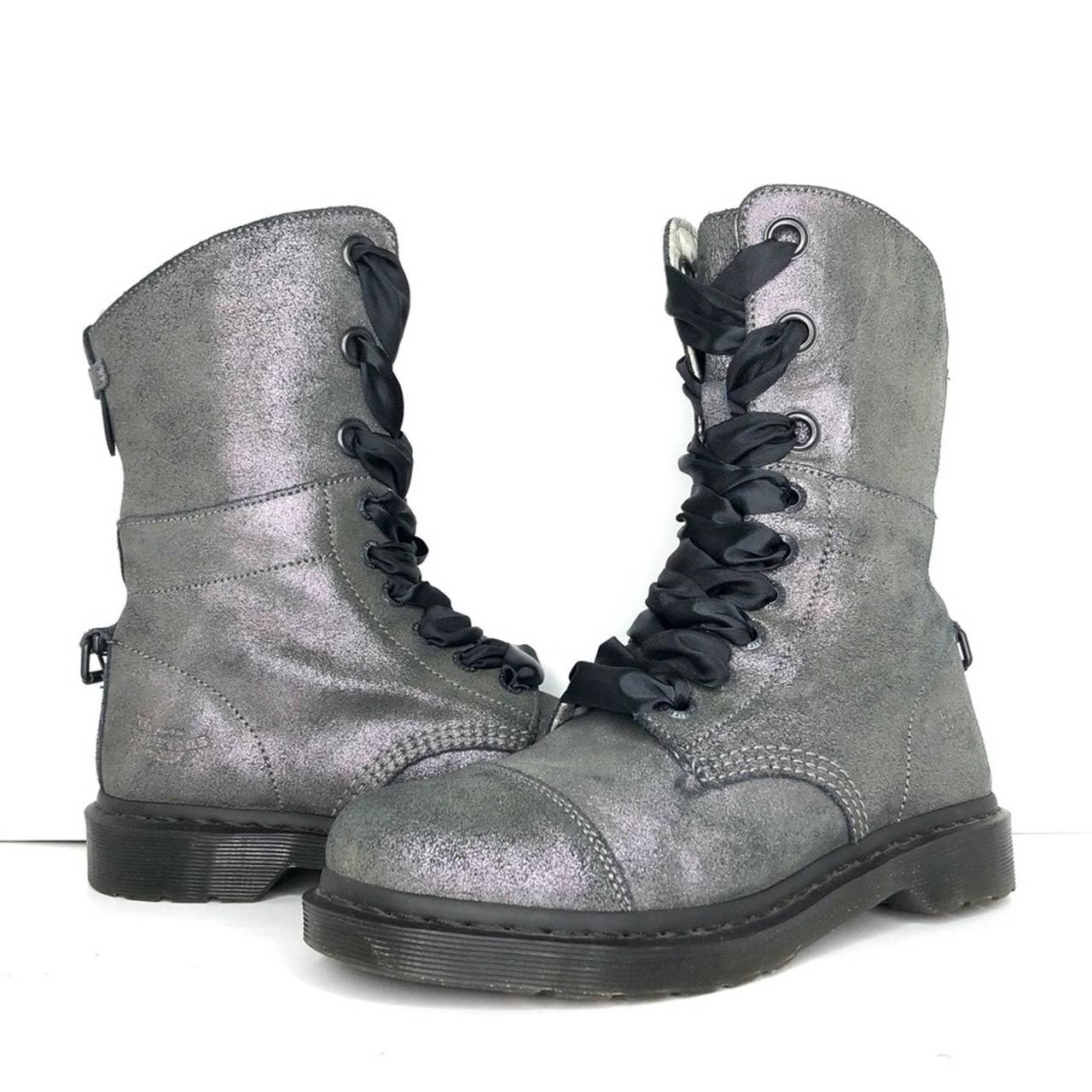 Pewter clearance dr martens