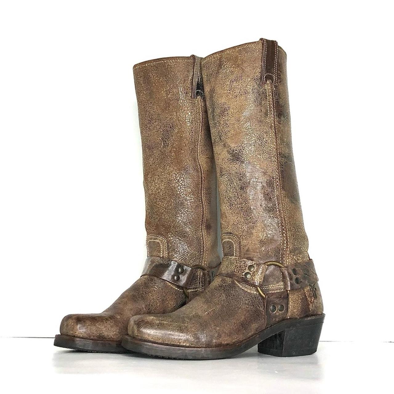 Frye 15R Harness 77324CHO Color Chocolate Size. Depop