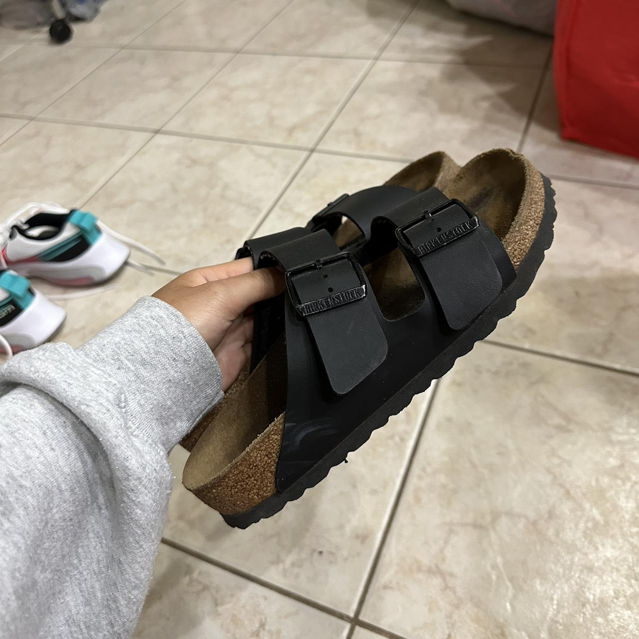 Black Arizona Birkenstocks Still in great... Depop