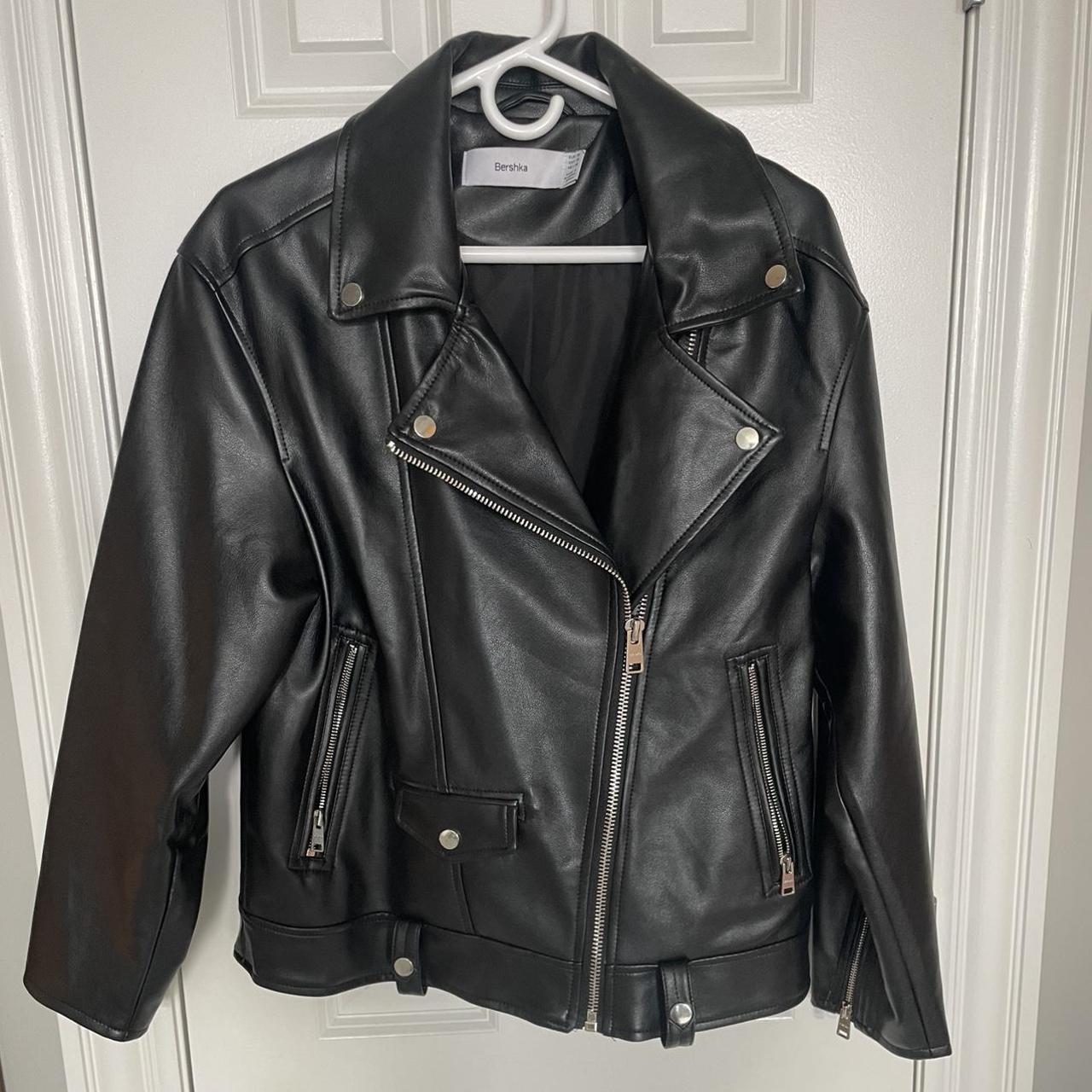 Women's Black and Silver Jacket | Depop