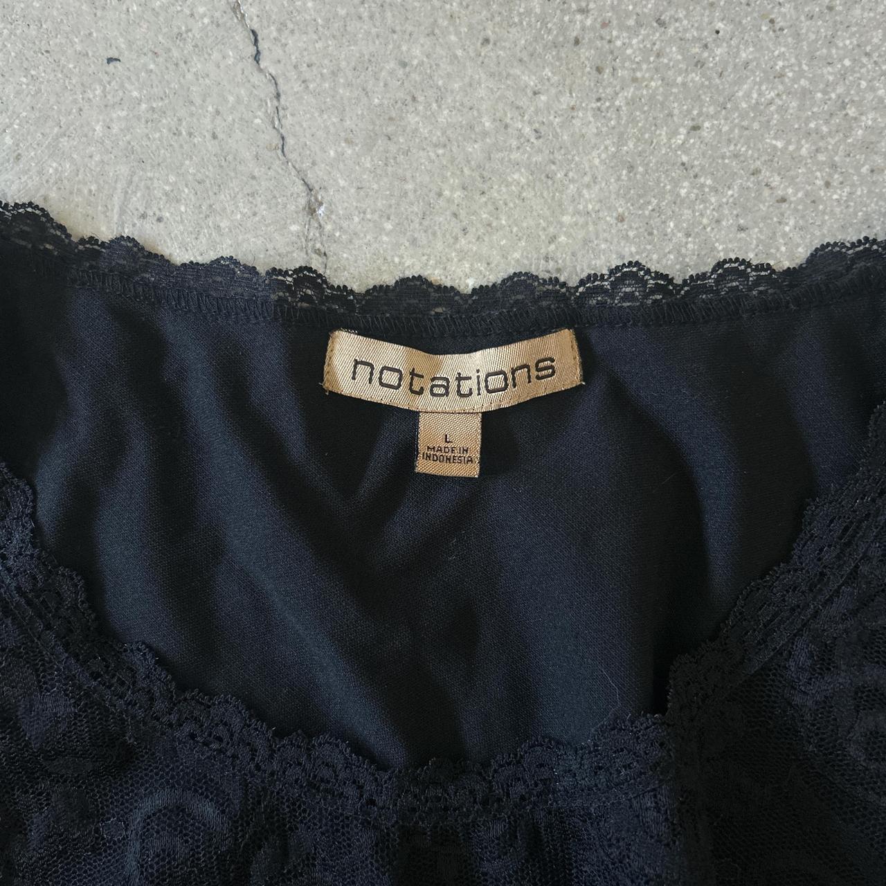 Notations Women's Blouse - Black - L – notation t… - image 2