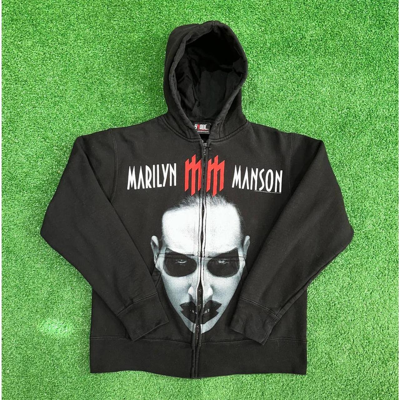 Marilyn manson sales zip hoodie