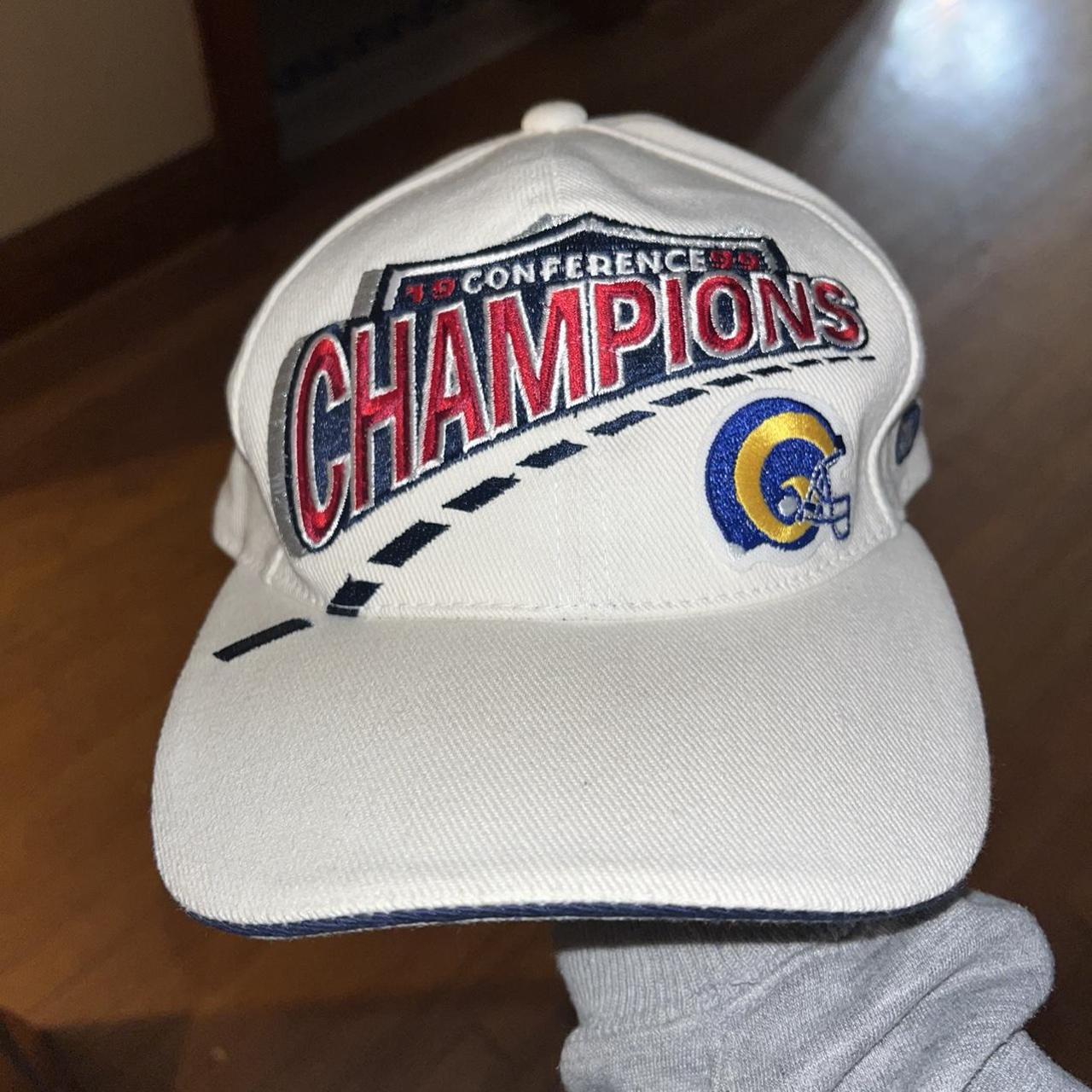 1999 conference champs football hat. St. Louis Rams... - Depop