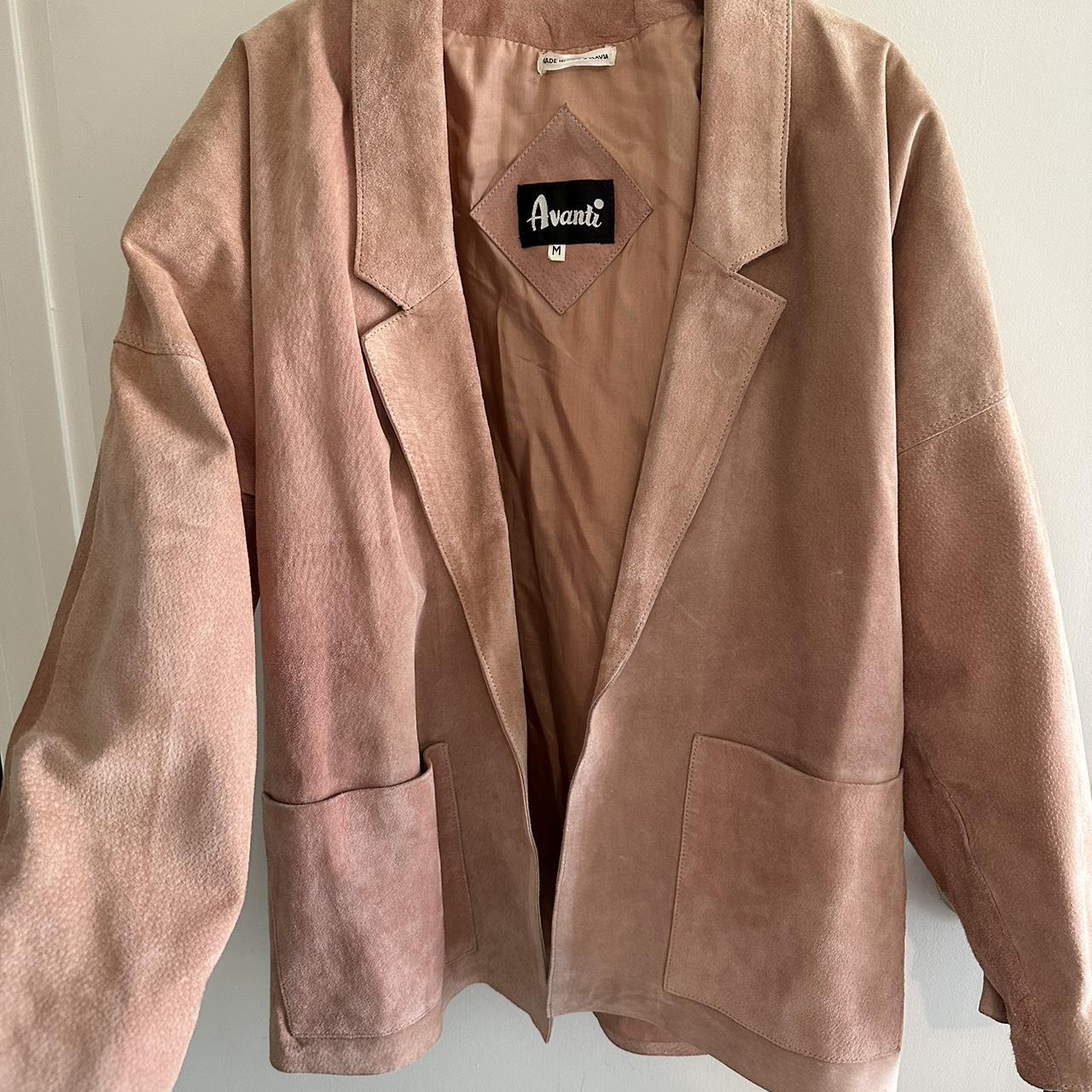 Women's 'blazer vintage clearance suede