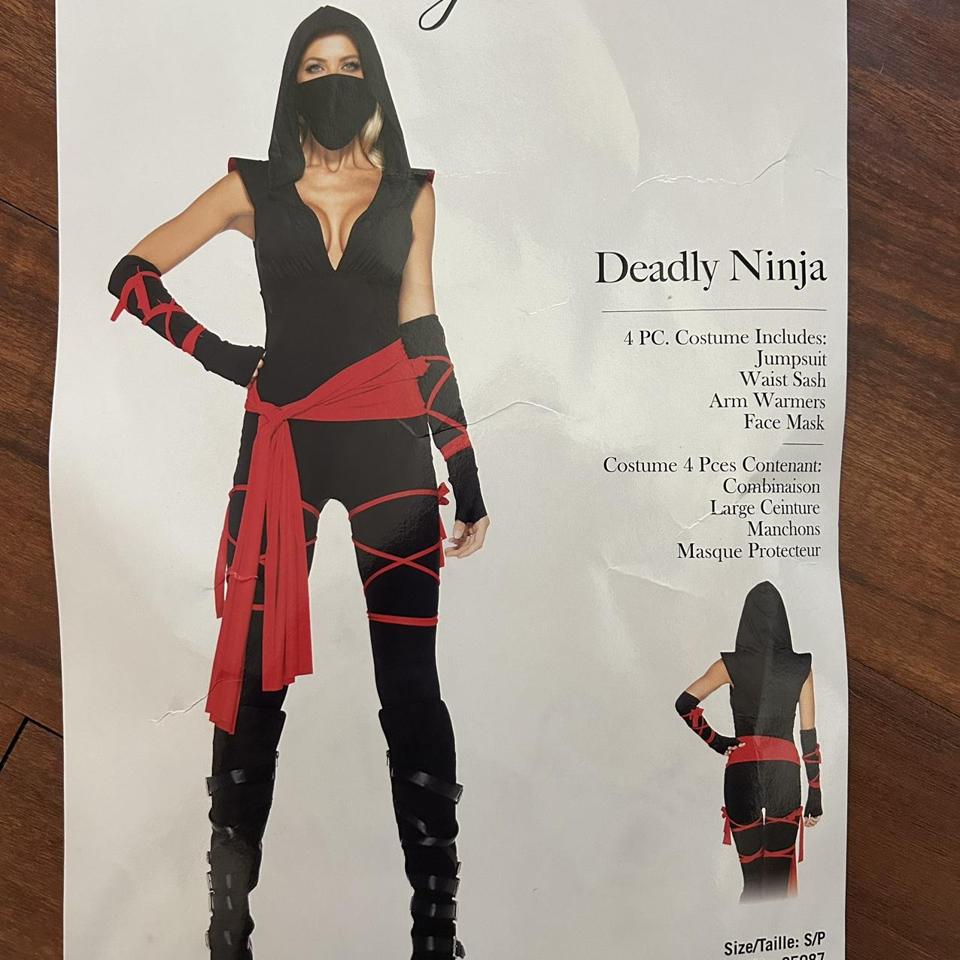 Deadly Ninja Costume For Boys