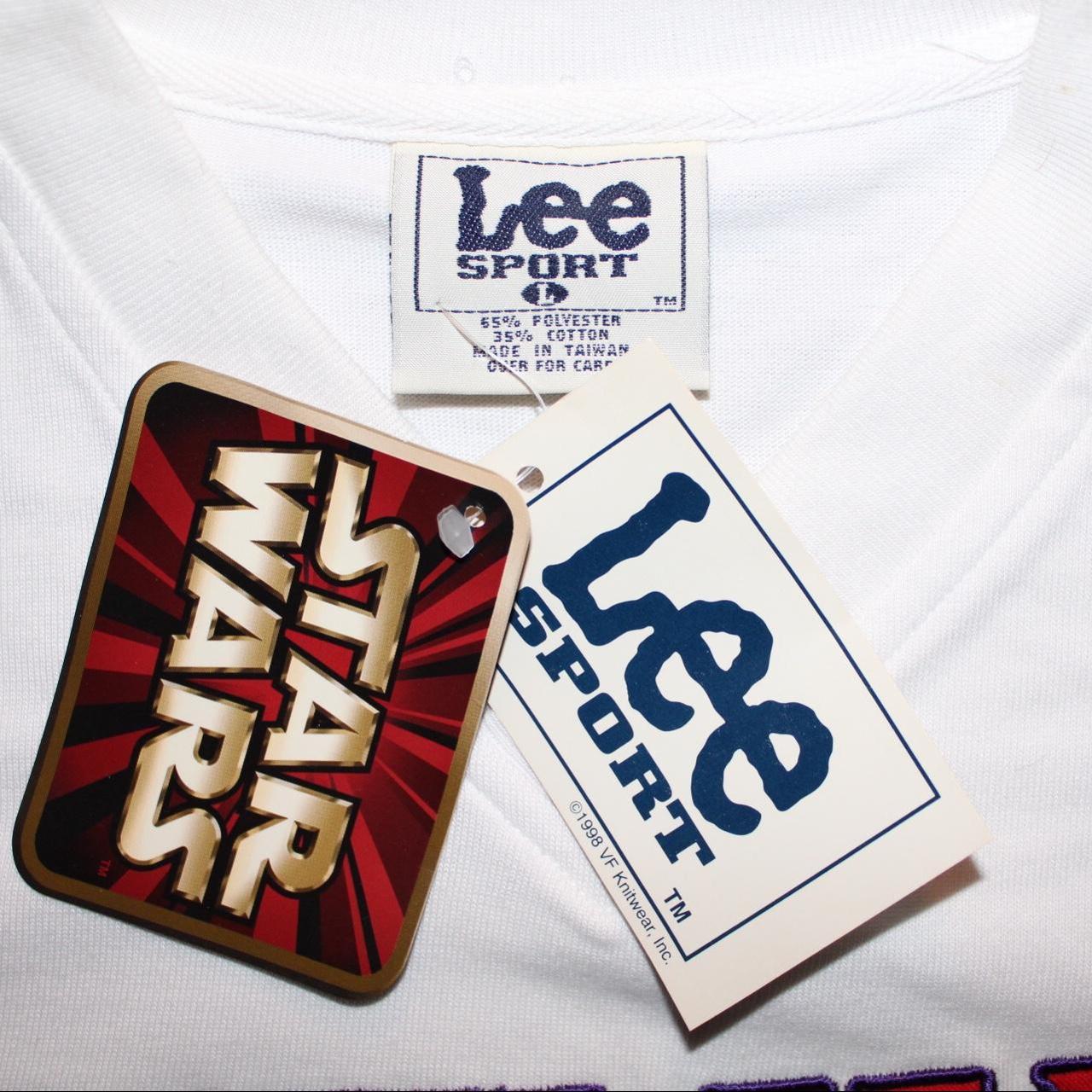 Vintage Star Wars Lee Sport Baseball Jersey Darth Maul Purple Men