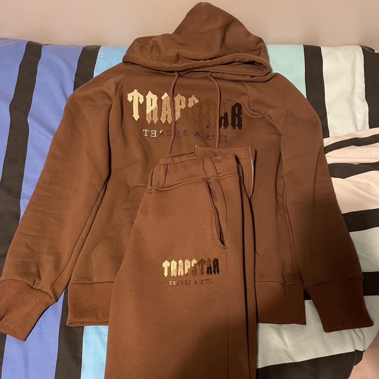 Trapstar earth brown tracksuit Worn once Fits well... Depop