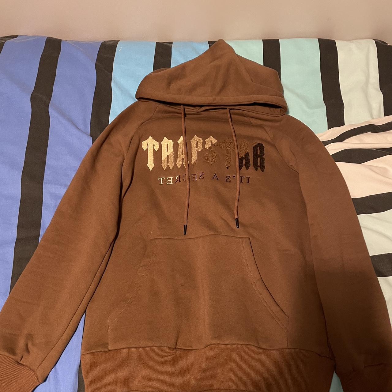 Trapstar earth brown tracksuit Worn once Fits well... Depop