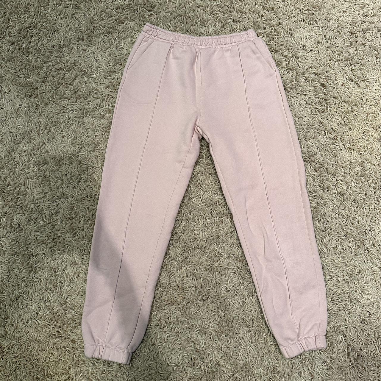 ZARA Kids Light pink sweatpants size 13-14 Depop