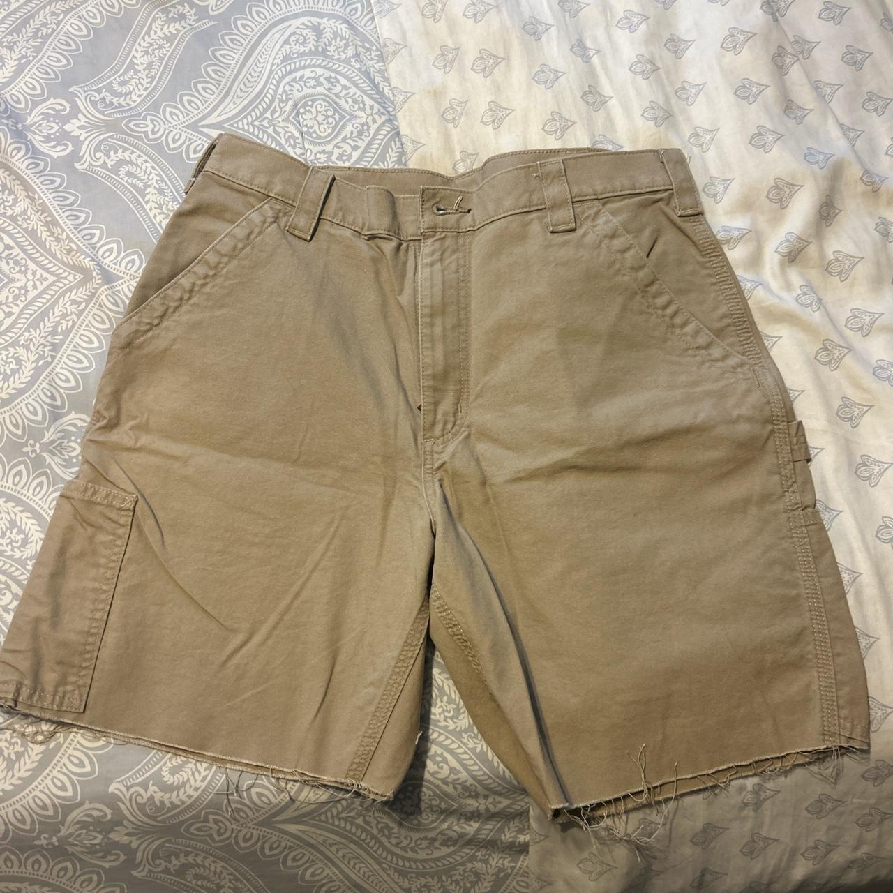2 pairs of carhartt jorts🔥 super clean and in great... - Depop