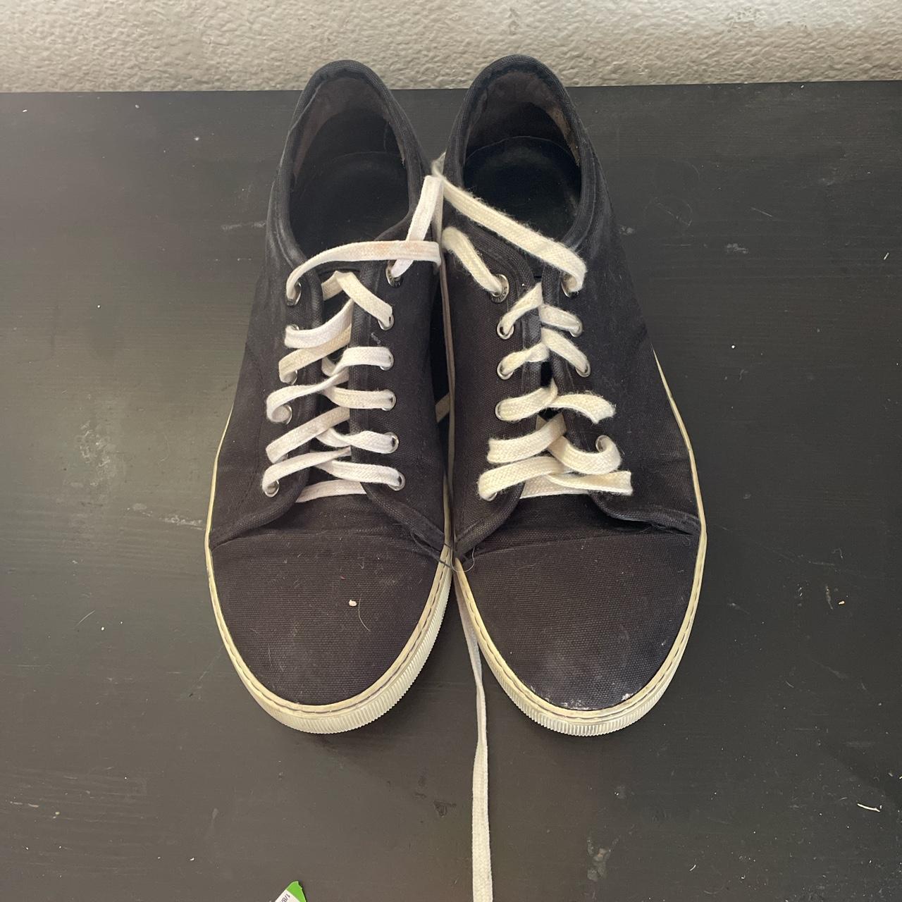 mens lanvin trainers sale