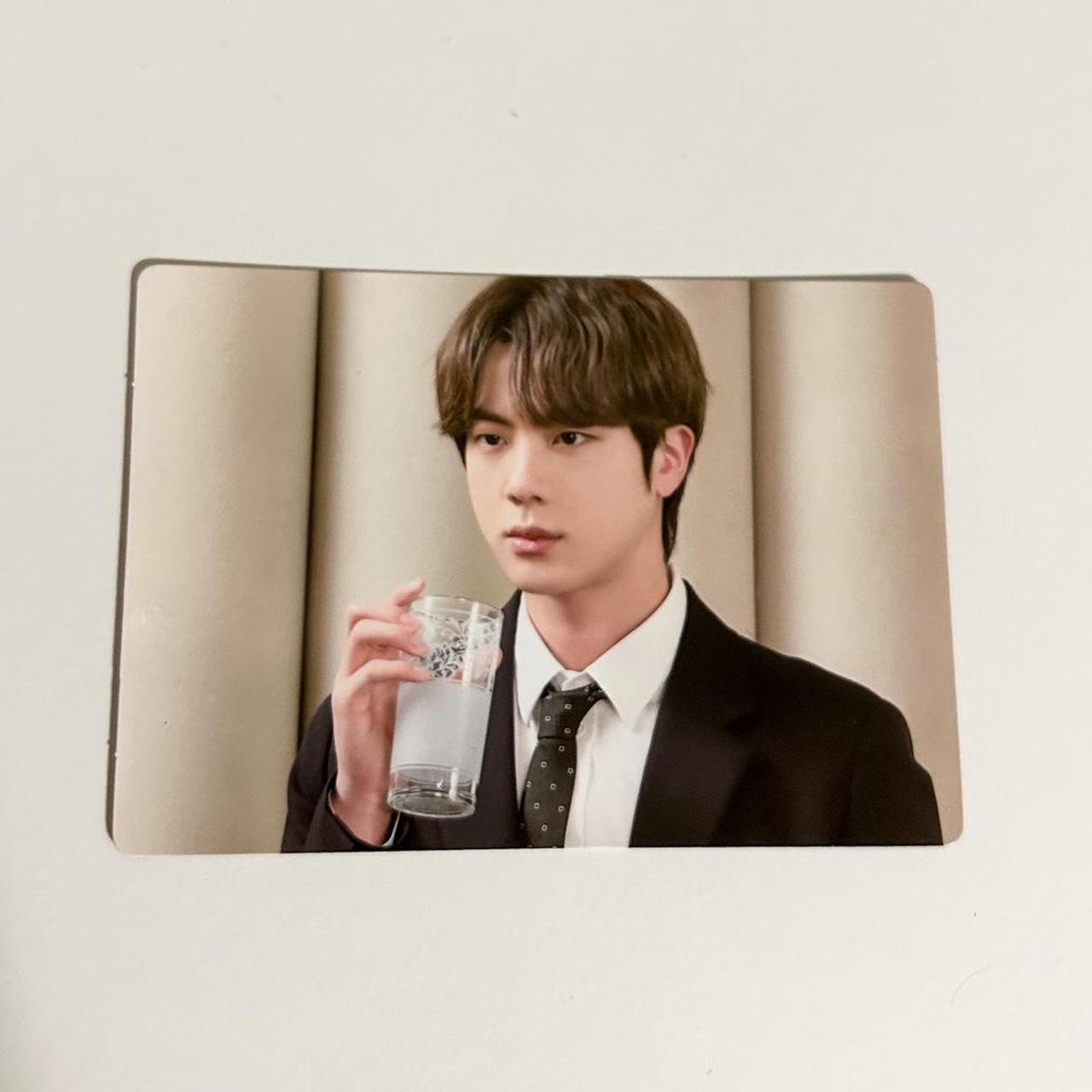 BTS Jin Merch Box 5 Photocard W/ surprise freebie... - Depop