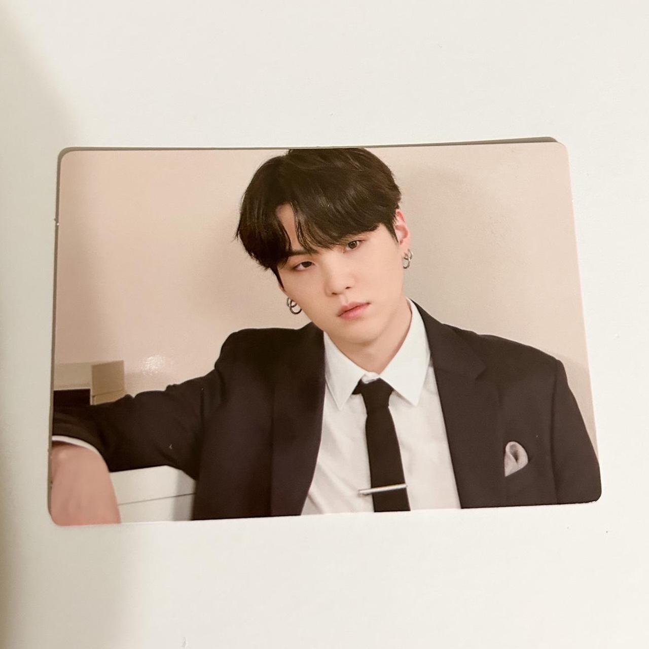 BTS Suga Merch Box 5 Photocard W/ surprise freebie... - Depop