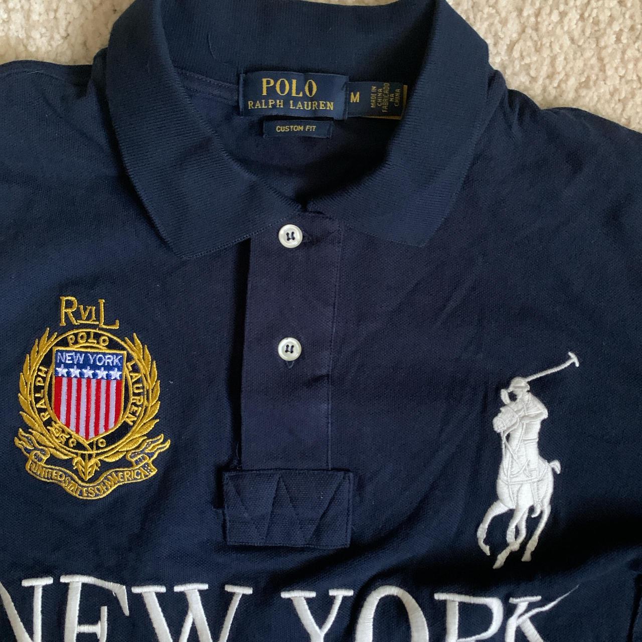 Ralph Lauren Equestrian Horse Button Down Shirt Plus - Depop