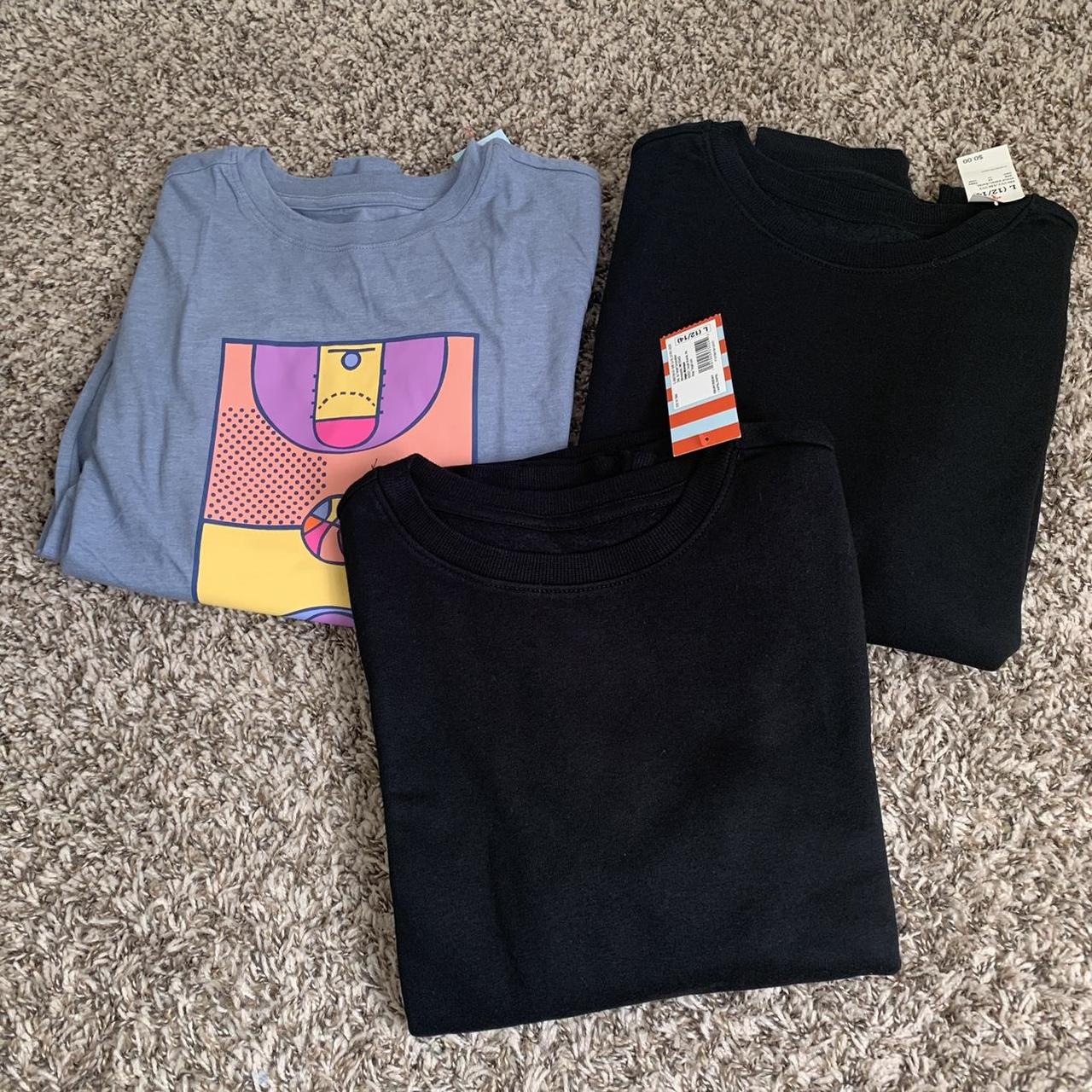 Bundle Cat & Jack Kids Boy Sweater pullover , Tee - Depop